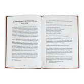 Open boek met gedrukt tekst van het product De Slag van Badr